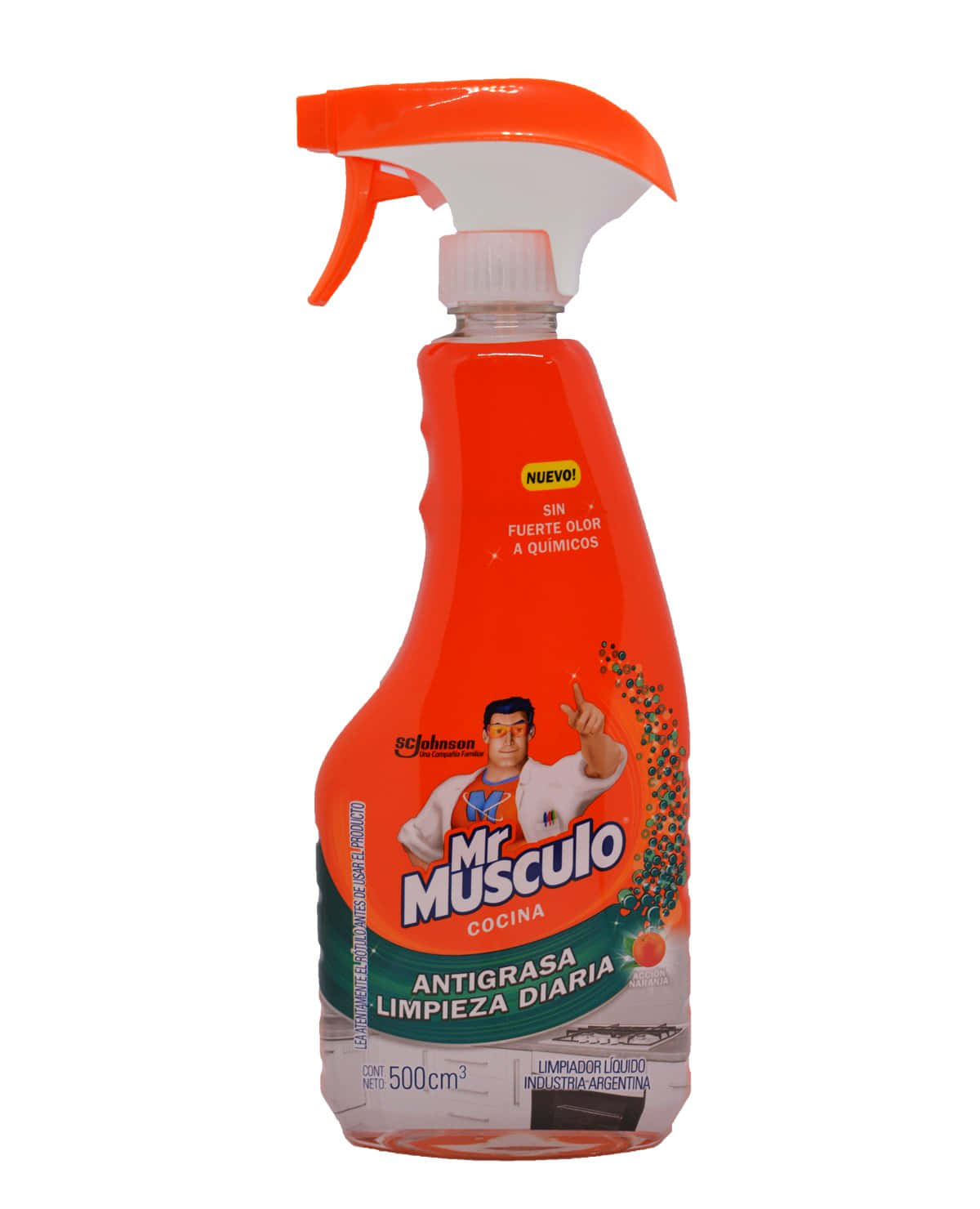 Limpiador Liquido Mr. Musculo Antigrasa 500 Cm3